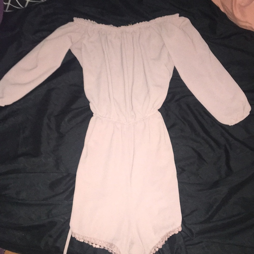 Cute pink romper